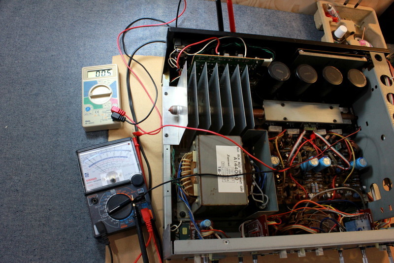 SANSUI AU-D607F EXTRA セレクター＆調整編 : 岡山ジャンク倶楽部