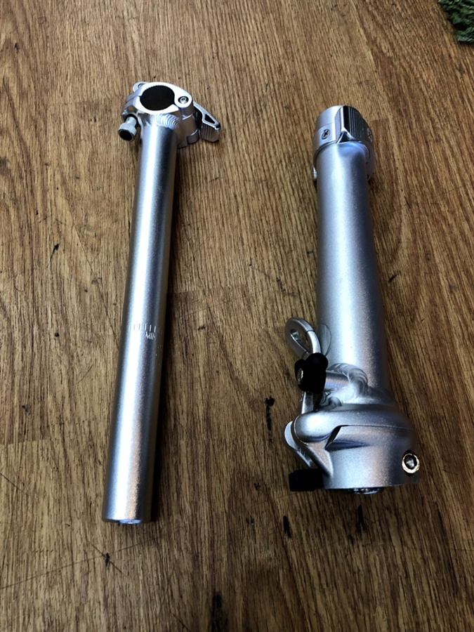 DAHON ダホン 折りたたみ自転車 自転車 パーツ ハンドルポスト
