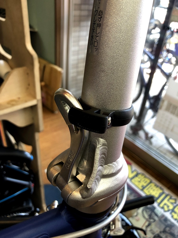 DAHON Dove Plus ハンドルポスト交換です。 : カルマックス タジマ