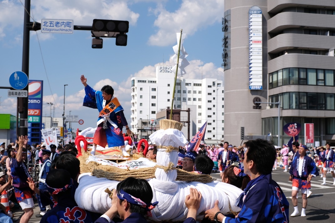 東北絆まつり２０１９福島　＜１１＞ 福島わらじ祭り　６月１日_e0143883_05001523.jpg