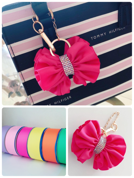 ButterflyRibbonCharm*ShockingPink!_f0017548_08210547.jpg