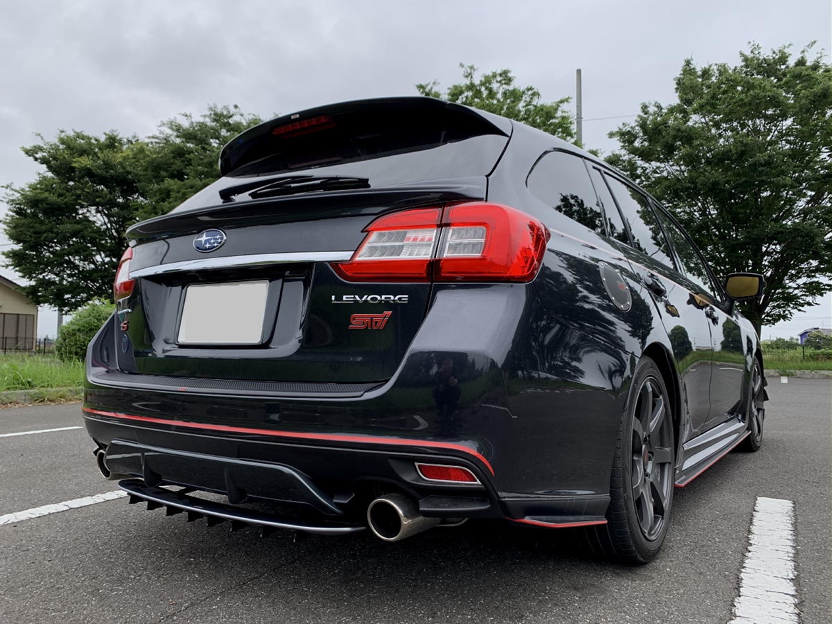 VM レヴォーグ　STI リヤアンダースポイラー STI リヤアンダースポイラー：スタイルブック | レヴォーグ
