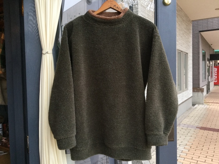 90's~ BLACK MOUNTAIN fleece pullover : BUTTON UP clothing