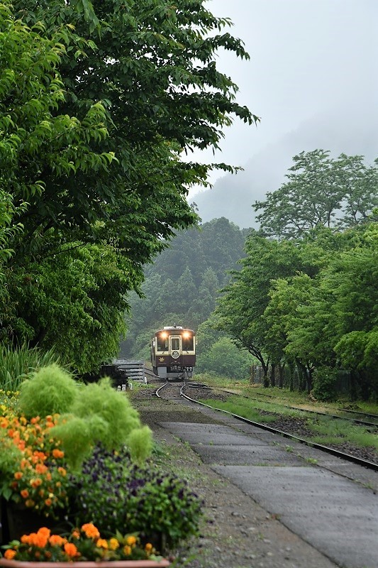 わたらせ渓谷鉄道 上神梅駅 光画日記２