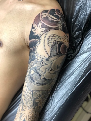 刺青、分身、和彫り、TATTOO、兵庫県、神戸市_c0173293_19105994.jpeg