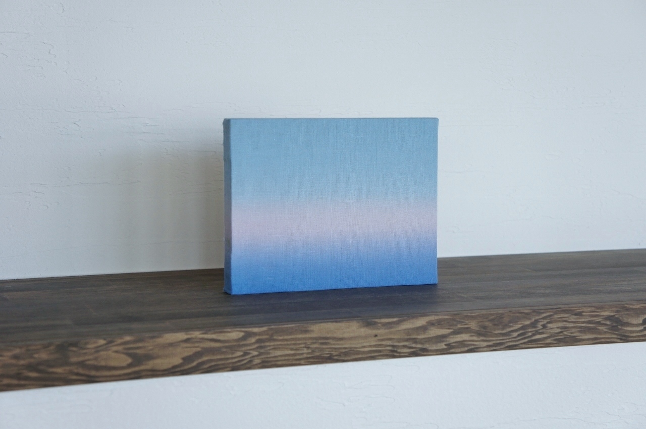 「蓮始開」展 西染物店さん ファブリックパネル いろいろ_b0353974_23262150.jpg