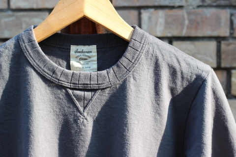 「Jackman」半袖スウェットのような \"Rib T-shirt\" ご紹介_f0191324_08033676.jpg