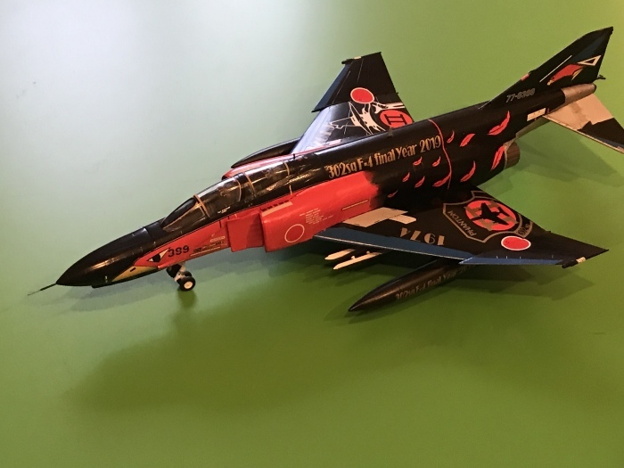 ホビーマスター F-4EJ改 ファントムII 第302飛行隊 退役記念塗装 F-4EJ改 航空自衛隊 第302飛行隊 退役記念塗装 77-8399 (完成品
