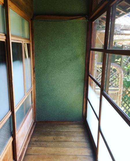 縁側のリノベーション。〜 古いじゅらく壁に珪藻土を塗る〜_d0077603_08041034.jpg
