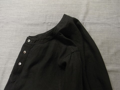 8月の製作 / antiqued german linen shirt_e0130546_14291457.jpg