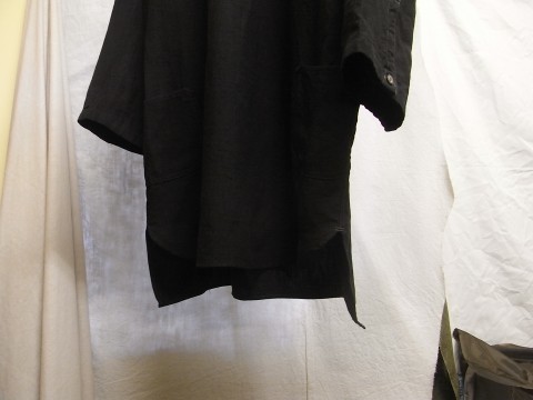 8月の製作 / antiqued german linen shirt_e0130546_14301855.jpg