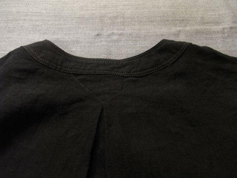 8月の製作 / antiqued german linen shirt_e0130546_14334458.jpg