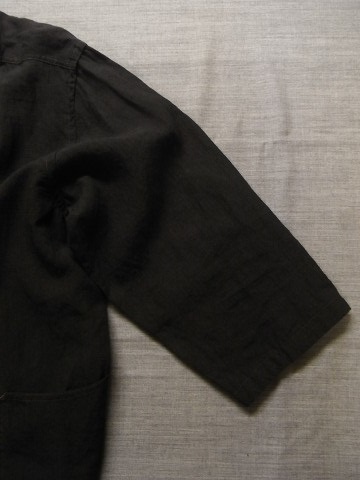 8月の製作 / antiqued german linen shirt_e0130546_14344742.jpg