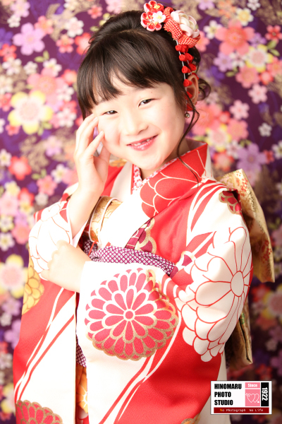 あずさちゃん 七五三 日の丸写真館の撮影日記 あずさちゃん 七五三 日の丸写真館の撮影日記