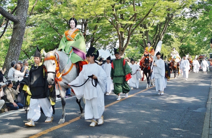 葵祭巡行（加茂街道編）（３）斎王代列_b0063958_23000721.jpg