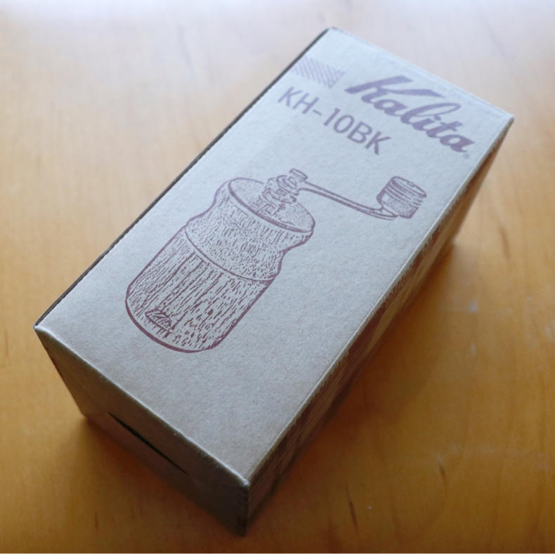 最近はこちらのコーヒーミルを使っています。カリタ製「KH-10 BK」_c0060143_07521026.jpg