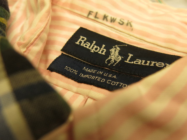 \"POLO RALPH LAUREN BD SHIRT / MADE IN USA\"ってこんなこと。_c0140560_15232214.jpg