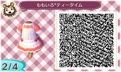マイデザイン ももいろ ティータイム とびだせ どうぶつの森 qrコード A Une Poupee ドール ミシンのひととき マイデザイン ももいろ ティータイム とびだせ どうぶつの森 qrコード A Une Poupee ドール ミシンのひととき