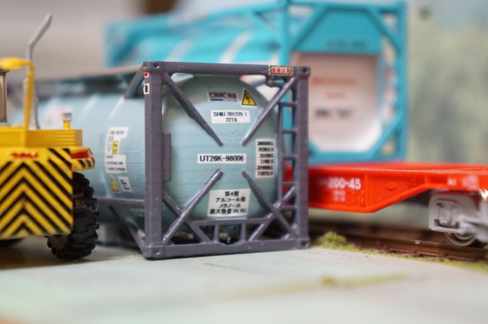 鉄道模型・HO】タンクコンテナを更に作る。 : kazuの日々の企み！