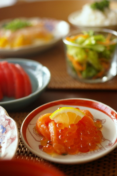 豆腐と挽肉の玉子餡かけ_d0327373_18094177.jpg