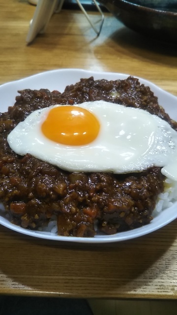 キーマカレー_f0032130_20195301.jpg