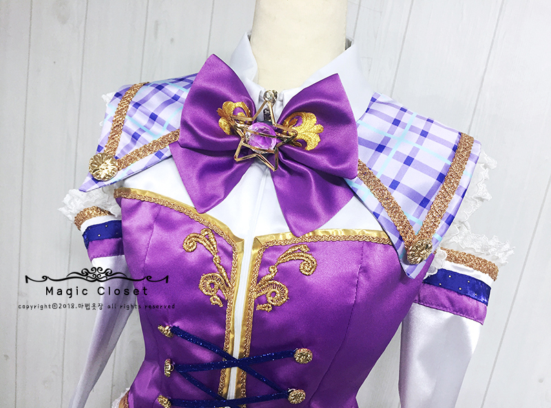 アイカツ! /紫吹 蘭/3スクールドレス/ハイパープルパレード アイカツ! /紫吹 蘭/3スクールドレス/ハイパープルパレード