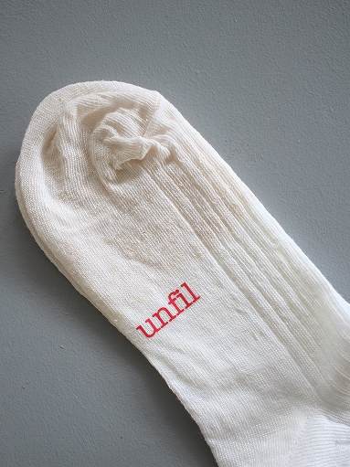 unfil　french linen thin socks_b0139281_16362896.jpg