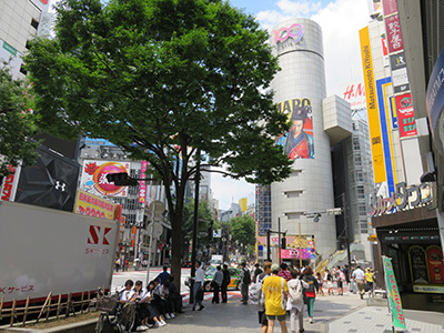 6月19日㈬の109前交差点_b0056983_11272436.jpg