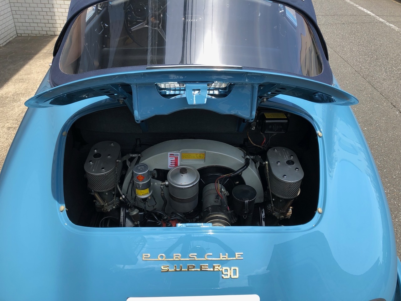 1960 PORSCHE 356-B SUPER90  ／　快調なポルシェ356-B_b0195093_10582418.jpg