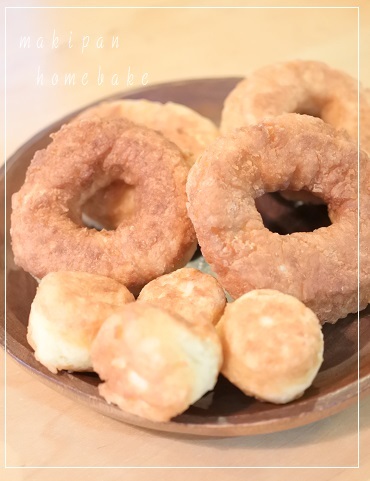 ホットケーキミックスで作る はちみつドーナッツ マキパン Homebake パンとお菓子と時々ワイン