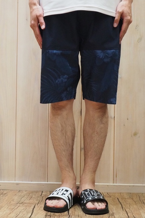 万能ショーツ!junhashimoto ジュンハシモト 1071911033 2SWITCHING PANTS 2スウィッチングパンツ [NAVY]☆そして、闇。_b0108653_18193549.jpg