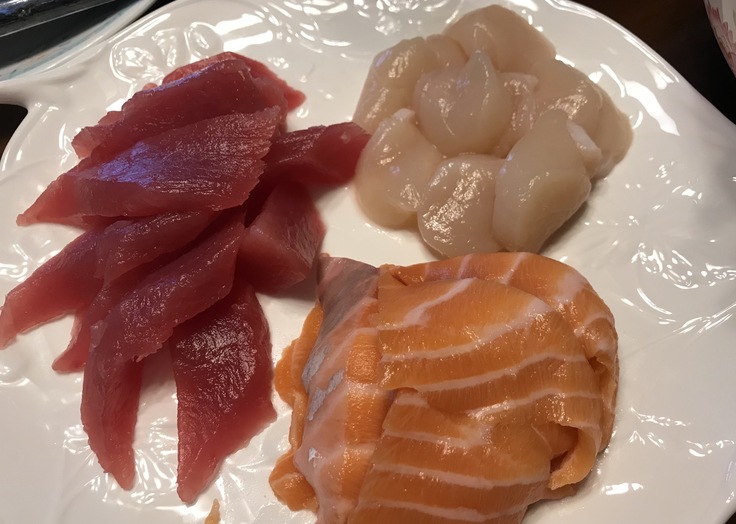 今日は 久々に「手巻き寿司」だっ!_c0212604_18374296.jpg