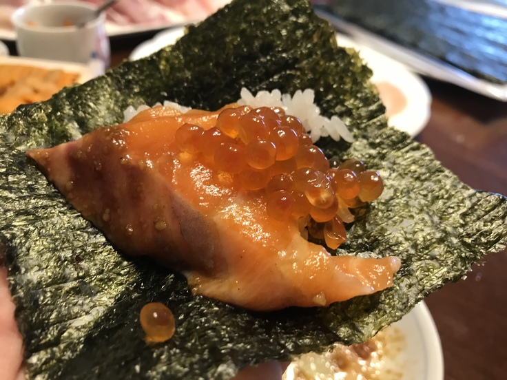 今日は 久々に「手巻き寿司」だっ!_c0212604_18395293.jpg