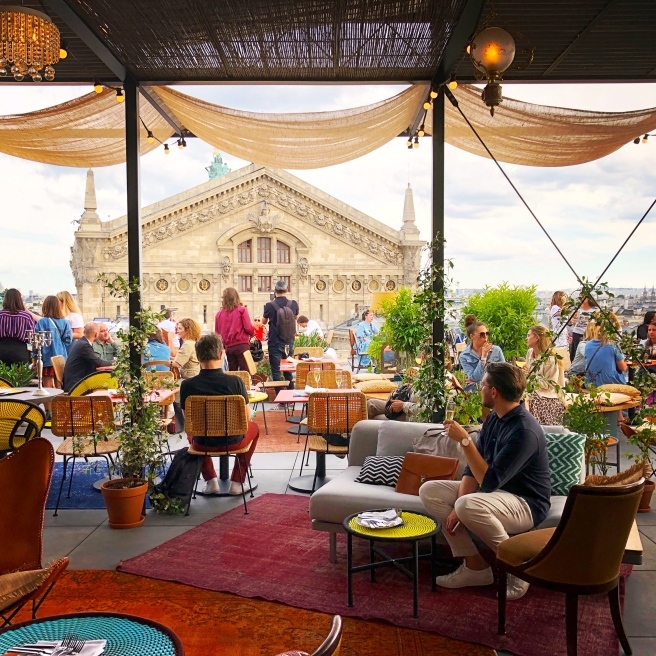 ギャラリーラファイエットのルーフトップレストラン　クレアチュール・パリが夏季限定オープン！_a0231632_16081029.jpg