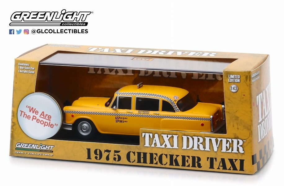 入荷情報】グリーンライト タクシードライバー 1975 チェッカー タクシーキャブ トラヴィス・ビックル 1/43 : HAPPY TOY BLOG 入荷情報】グリーンライト タクシードライバー 1975 チェッカー タクシーキャブ トラヴィス・ビックル 1/43 : HAPPY TOY BLOG