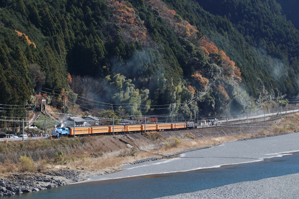 塩郷の吊り橋とトーマスくん - 2017年・大井川鉄道 -_b0190710_17011705.jpg