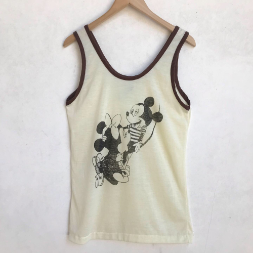 80 S セディショナリーズ ミッキー ミニー Tanktop Aura Clothing Antiques