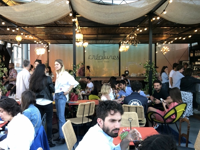 ギャラリーラファイエットのルーフトップレストラン　クレアチュール・パリが夏季限定オープン！_a0231632_02194815.jpg