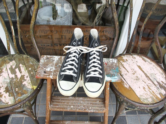 90\'s　Made　in　U.S.A.　CONVERSE　ALL　STAR　HI　BLACK　10 1/2　コンバース　アメリカ製　オールスター　ブラック　黒　_e0187362_13390363.jpg