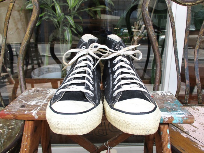 90\'s　Made　in　U.S.A.　CONVERSE　ALL　STAR　HI　BLACK　10 1/2　コンバース　アメリカ製　オールスター　ブラック　黒　_e0187362_13392075.jpg