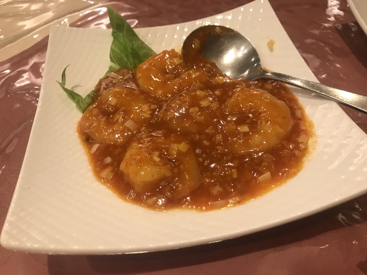 3軒目は「獅門酒楼」♪ やっぱ海老が食べたいの 。_c0212604_1254988.jpg