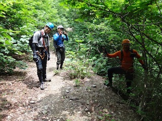 充実のメンバーで充実の遡行!…揖斐・小津 白倉谷_c0359615_23263874.jpg