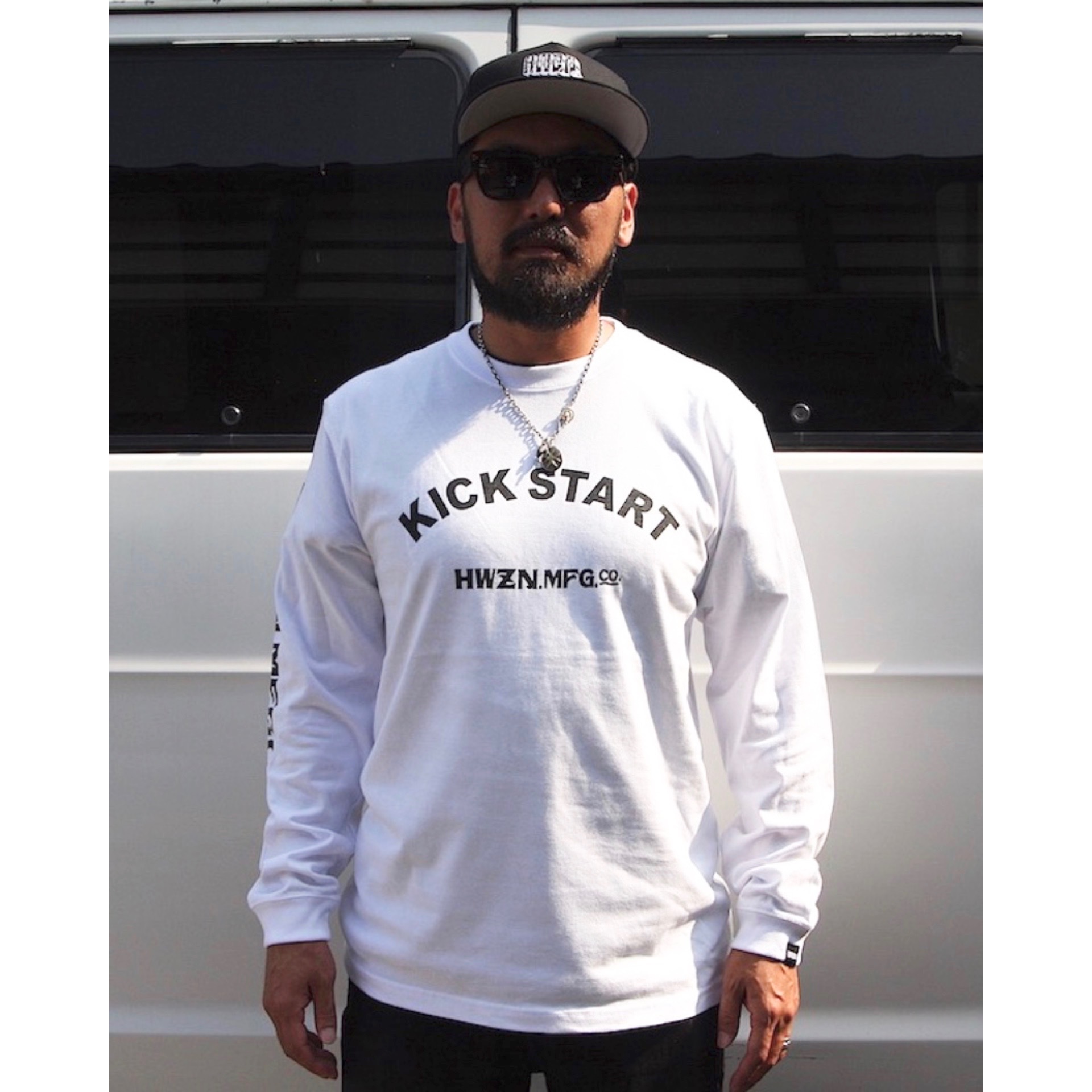 HWZN.MFG.CO. L/S TEE 再入荷 : HOODLUM HWZN.MFG.CO. L/S TEE 再入荷 : HOODLUM