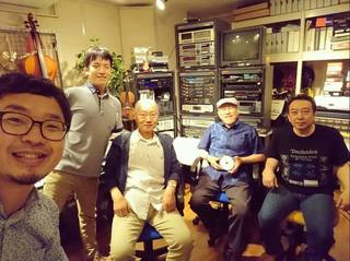 古賀メロディーのカバーCD【音楽和也(おんがくはわなり)】をソルフェでレコーディングしました。_a0380932_20221290.jpg