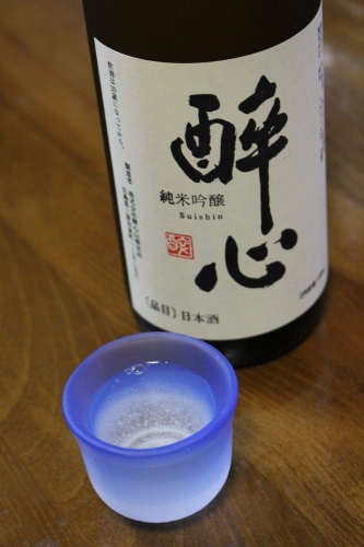 醉心山根本店「醉心　稲穂」純米吟醸_b0186539_10245868.jpg