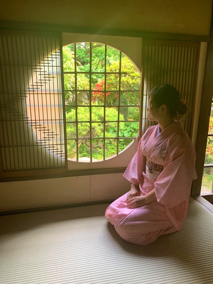 臼杵城下 夏着物で撮影_d0230676_14285429.jpg
