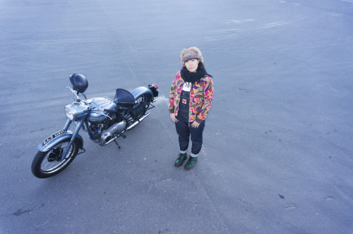 高野 さゆり & Triumph Thunderbird(2018.11.04/SENDAI)_f0203027_14392255.jpg