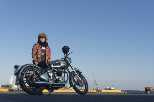 高野 さゆり & Triumph Thunderbird(2018.11.04/SENDAI)_f0203027_14400414.jpg