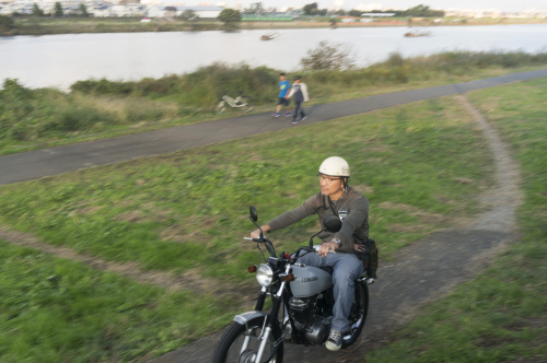 藤原 秀 & HONDA CG125(2018.10.28/KAWASAKI)_f0203027_14452303.jpg