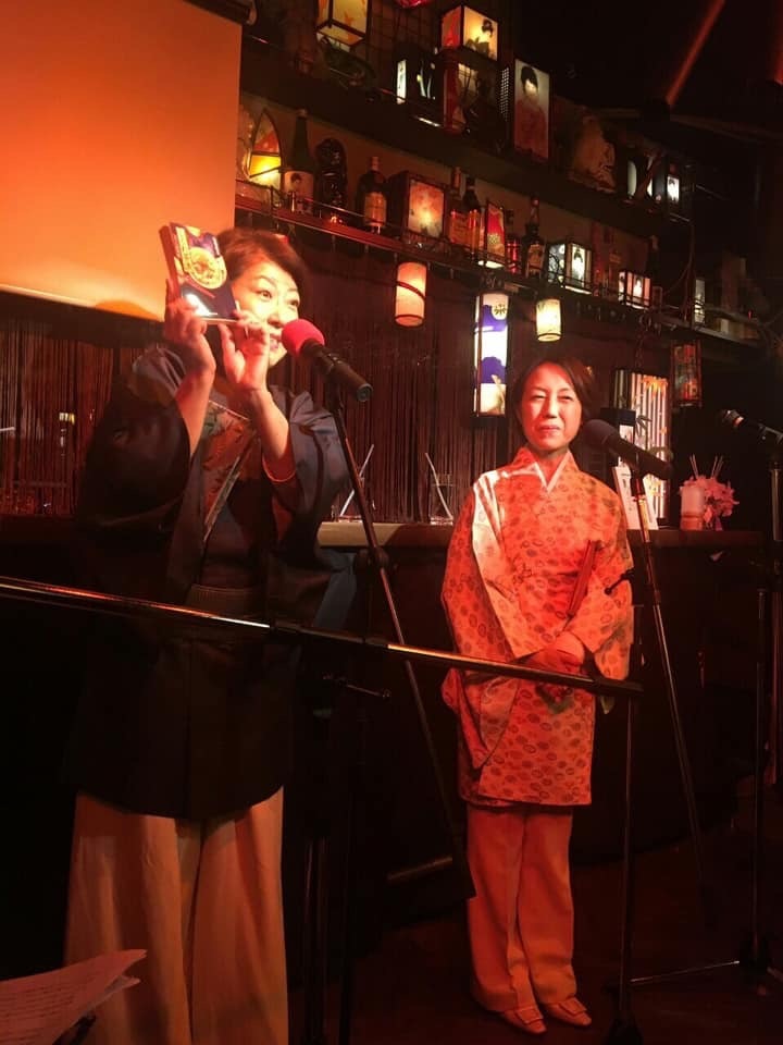 スイミー「美幸一座」♫しぐれ茶漬けの朗読と津軽三味線@渋谷_e0088256_23491375.jpeg